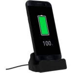 Station daccueil smartphone - avizar - charge & synchro usb type c - noir - 1a - micro - usb