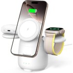 Station de charge pour iphone 17 magn�tique chargeur sans fil pour iphone air / 17 pro / 17 pro max / ...