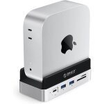 Station daccueil pour mac mini - suteo - support mac mini m4 / m4 pro - bo�tier ssd nvme - hub usb c ...