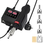 Station de fer � souder 2 en 1 et station de r�vision � air chaud temp�rature r�glable station de soudage ...