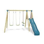Station de jeux bois 230 m topwood zaki - 6 enfants