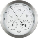 Stations météo et baromètres - station analogique 3 1 inox Ø14 baromètre thermomètre hygromètre Stations météo et baromètres - station analogique 3 1 inox Ø14 baromètre thermomètre hygromètre