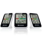 Station mto bresser thermo hygrometre climate set de 3 coloris blanc 7000016 gye000