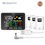 Station mto - ekesor - connecte - 3 capteurs - prvisions mto - affichage va color