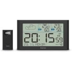 Station mto - hama - sylt - sonde extrieure - horloge radio - pilote - grand cran noir