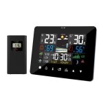 Station mto sans fil - horloge de mto numrique avec capteur extrieur - thermomtre temprature ...