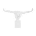 Statue athlte blanc