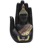 Statue - bouddha - figurine de palmier - r�sine - 105 x 7 x 18 cm - d�coration jardin