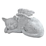 Statue commmorative danimaux compagnie statue ange animal de compagnie dans ailes dange dcoration de ...