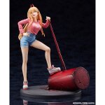 Statuette - chainsaw man - pvc - 27 cm - socle décoratif - mixte Statuette - chainsaw man - pvc - 27 cm - socle décoratif - mixte
