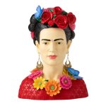 Statuette d�co buste frida khalo 40cm multicolore