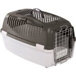 Stefanplast box de transport gulliver 3 top free 61x40x38cm - gris - pour chien Stefanplast box de transport gulliver 3 top free 61x40x38cm - gris - pour chien