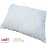 Stefano fashion - oreiller bébé - 30x40 cm - coton percal - blanc - oeko tex standard 100 Stefano fashion - oreiller bébé - 30x40 cm - coton percal - blanc - oeko tex standard 100