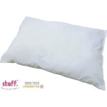 Stefano fashion - oreiller enfant - 40x60 cm - coton percal - blanc - oeko tex standard 100