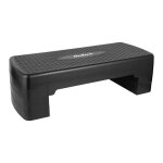Step pour a�robic et fitness rebel active 3 niveaux 68 cm noir rba - 3227 - bk