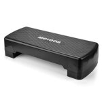 Step de fitness meteor - 2 niveaux - antid�rapant - capacit� 200 kg - noir