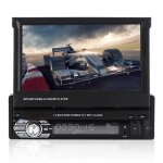 Stro de autoradio cran tactile autoradio single din radio de voiture str cd / dvd lecteur radio ...