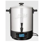 Le parfait st�rilisateur de bocaux �lectrique cuve inox avec robinet 23l 2500w - 41231b2