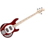Sterling by music man stingray ray4hh candy apple red basse electrique Sterling by music man stingray ray4hh candy apple red basse electrique