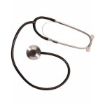 Stthoscope costume en mtal - horrorshop - accessoire de dguisement pour carnaval et halloween - noir ...
