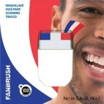 Stick maquillage - mes verrines - supporter france - bleu blanc rouge - 100 applications - sans paraben ...