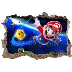 Stickers 3d super mario galaxy r�f 23248 : dimensions papier - 60x40cm