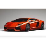 Stickers ou affiche poster voiture lamborghini aventador lp700 - dimensions:stickers dimensions photo:60x37cm ...