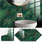 Stickers carrelage - non spcifi - 20pcs - pvc - auto - adhsif - 10x10cm