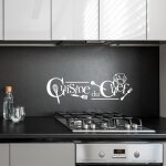 Sticker cuisine du chef blanc brillant