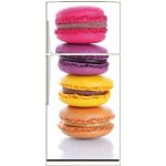 Stickers cuisine frigo électroménager déco macarons - dimensions:60x170cm fond:fond transparent Stickers cuisine frigo électroménager déco macarons - dimensions:60x170cm fond:fond transparent