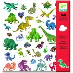 Stickers - multicolore - dinosaures - 160 stickers - 2 planches - 23x22 cm
