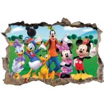 Stickers mural - mickey et ses amis - 3d - 30x20cm - décoration enfant - mixte Stickers mural - mickey et ses amis - 3d - 30x20cm - décoration enfant - mixte