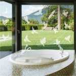 Stickers pour fenêtre - aqsacokiya - 16pcs stickers électrostatiques décoratifs - permet d?éviter que ... Stickers pour fenêtre - aqsacokiya - 16pcs stickers électrostatiques décoratifs - permet d?éviter que ...