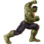 Stickers - hulk - avengers - 20cm - vinyl 100 microns - d�coration murale enfant