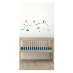 Stickers muraux - bateaux et poissons - multicolore - d�coration enfant - id�al pour chambre