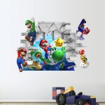 Sticker mural enfant chambre autocollant super mario bros. Sticker mural enfant chambre autocollant super mario bros.