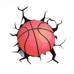 Stickers muraux th�me basket - ball d�coration chambre enfants deco chambre ado garcon basketball poster ...