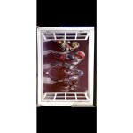 Sticker mural tortues ninja ? effet fen�tre 3d ? grand format 90�60 cm ? d�coration gaming chambre ado ...
