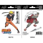 Stickers naruto shippuden - 16x11cm / 2 planches - naruto / jiraiya - abystyle