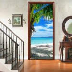 Sticker porte autocollant poster de porte 3d tropical plage de sable bleu mer nature paysage affiche ... Sticker porte autocollant poster de porte 3d tropical plage de sable bleu mer nature paysage affiche ...