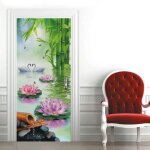Sticker porte effet 3d trompe poster de porte stickers muraux salon porte cuisine chambre salle de bain ... Sticker porte effet 3d trompe poster de porte stickers muraux salon porte cuisine chambre salle de bain ...