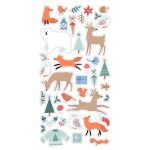 Stickers puffies nol - animaux de la fort