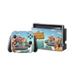 Sticker skin console autocollant anime animal crossing pour console nintendo switch joy - cons - 0071 ...