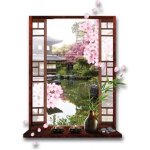 Stickers trompe loeil - japon