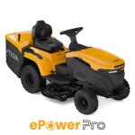 Stiga stiga 384e estate tracteur de pelouse � batterie 56 v 84 cm 1?2 batt. non incl. ? batteries modulaires ...