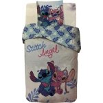 Stitch et angel - lilo et stitch - - disney - parure de lit - housse de couette 140x200 cm + taie - 65x65 ...
