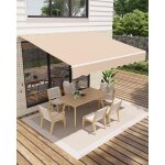 Store banne - store � bras articul� store mural r�tractable ext�rieurgarvee uv40 + imperm�ablepolyester ...