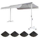 Store double pente 3 x 4m et 4 dalles lest�es �cru - oviala