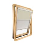 Store duo pour fenêtre de toit velux ® compatible code dimension ck04 - beige Store duo pour fenêtre de toit velux ® compatible code dimension ck04 - beige