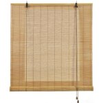 Store enrouleur en bambou naturel store en bois pour lintrieur i naturel 60x175